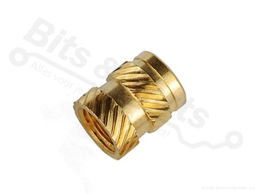 Draadinzetstuk M3 x 4 x 4